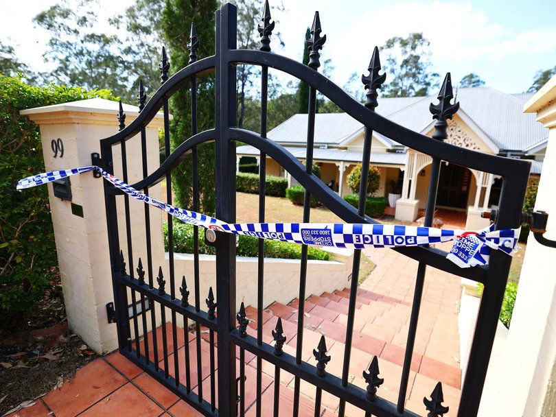 The grim discovery was made at an Airbnb in Kenmore Hills. Picture: NewsWire/ Nigel Hallett