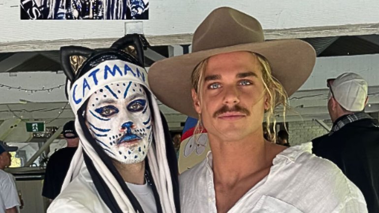 Giants CEO Dave Matthews is wondering why Geelong players weren’t sanctioned for their end-of-year celebrations.