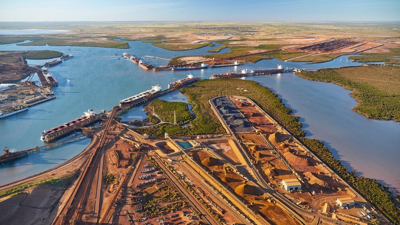 BHP cargoes are still setting sail from he port of Port Hedland. 