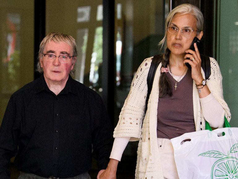 Cult leader William Kamm and wife Sandra Mathison have denied grooming a girl from the age of six. (Bianca De Marchi/AAP PHOTOS)