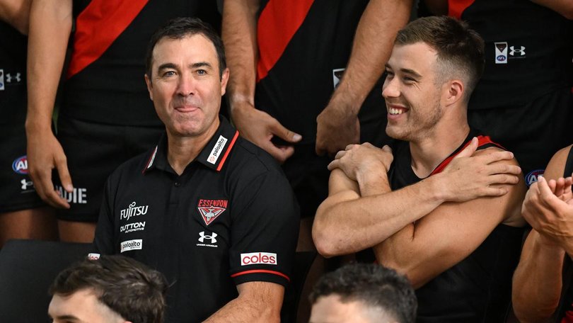 Essendon coach Brad Scott has expressed the Bombers' love for Zach Merrett. (James Ross/AAP PHOTOS)