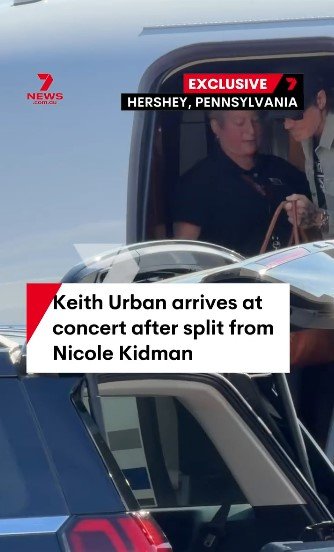 Keith Urban has been seen for the first time since the split with Nicole Kidman, and noticeably without his wedding ring.