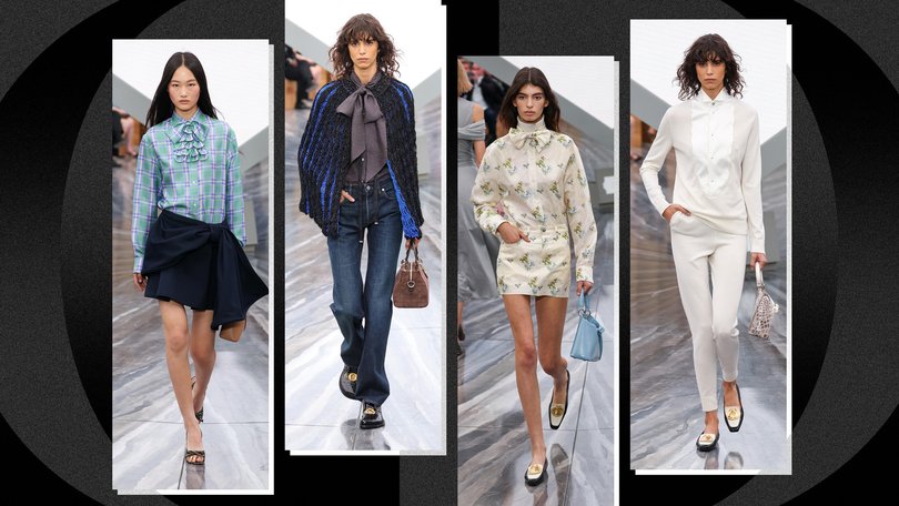 Dior’s new designer Jonathan Anderson showcased an array of sales-ready pieces for the iconic label during Paris Fashion Week on Wednesday