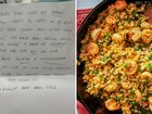 A couple living in an apartment have landed in the middle of a strange feud over the smell of their food.