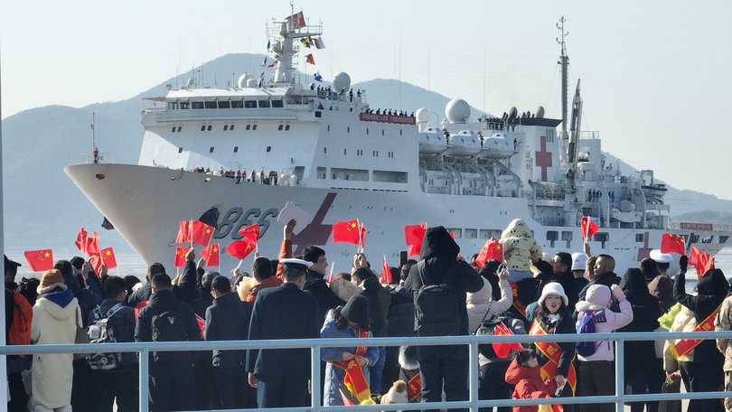 The Peace Ark is one of the Chinese Navy’s hospital ships