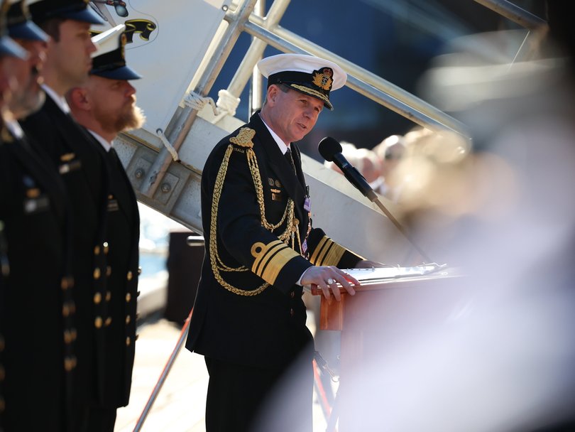 Chief of Navy, Vice Admiral Mark Hammond AO.