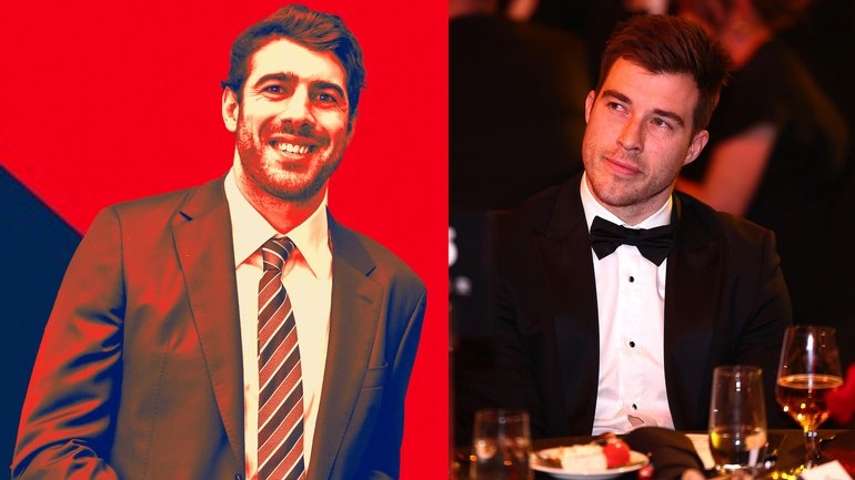 Christian Petracca and Zack Merrett