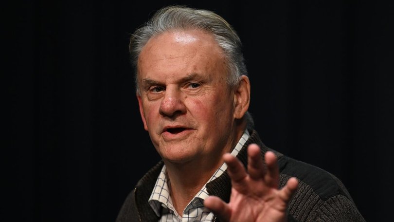 Mark Latham is back in the headlines after being turfed from Sydney's premier racecourse. (Dean Lewins/AAP PHOTOS)