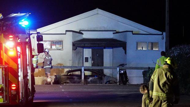 Police are investigating an arson attack on Peacehaven Mosque.