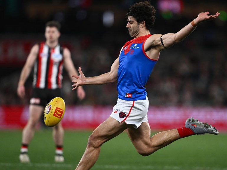 Christian Petracca has rejected Adelaide and chosen Gold Coast as his preferred destination. (Joel Carrett/AAP PHOTOS)