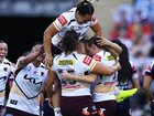 Brisbane are NRLW premiers after beating the Sydney Roosters in a thrilling grand final. (Mark Evans/AAP PHOTOS)