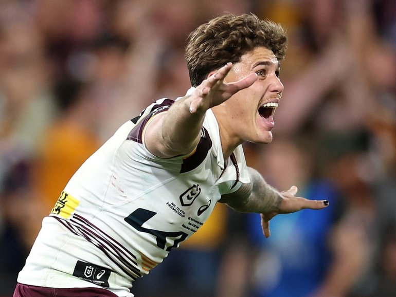 Reece Walsh steered Brisbane to victory. 