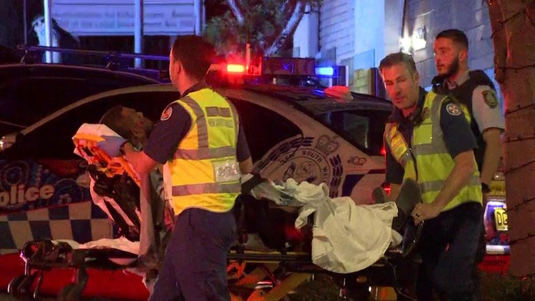 A man in his 50s has been hospitalised with a gunshot wound.