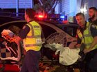 A man in his 50s has been hospitalised with a gunshot wound.