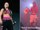 JoJo Siwa wasn’t feeling the fan’s gift and had them removed. 