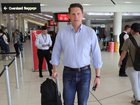 Andrew Hastie leaves Perth for Parliament in Canberra. 