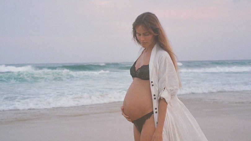 IFormer Home and Away star Isabel Lucas has announced her first pregnancy at the age of 40.