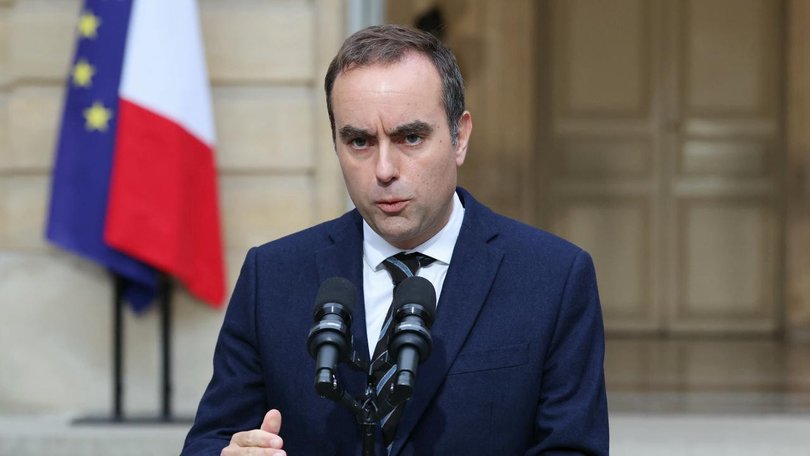 Sebastien Lecornu resigned after his new cabinet line-up angered opponents and allies alike. (AP PHOTO)