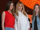Sunday Rose and Faith Margaret have accompanied their mother Nicole Kidman to Paris Fashion Week. (AP PHOTO)