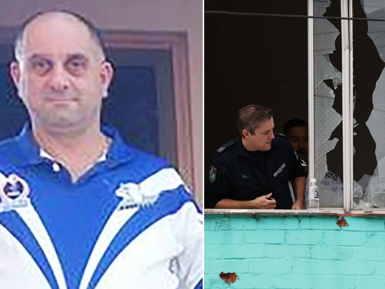 Artemios Mintzas is alleged to have shot more than 50 bullets at cars and buildings in Croydon Park.