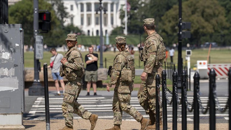 Donald Trump has sent the National Guard to several US cities including Washington DC.