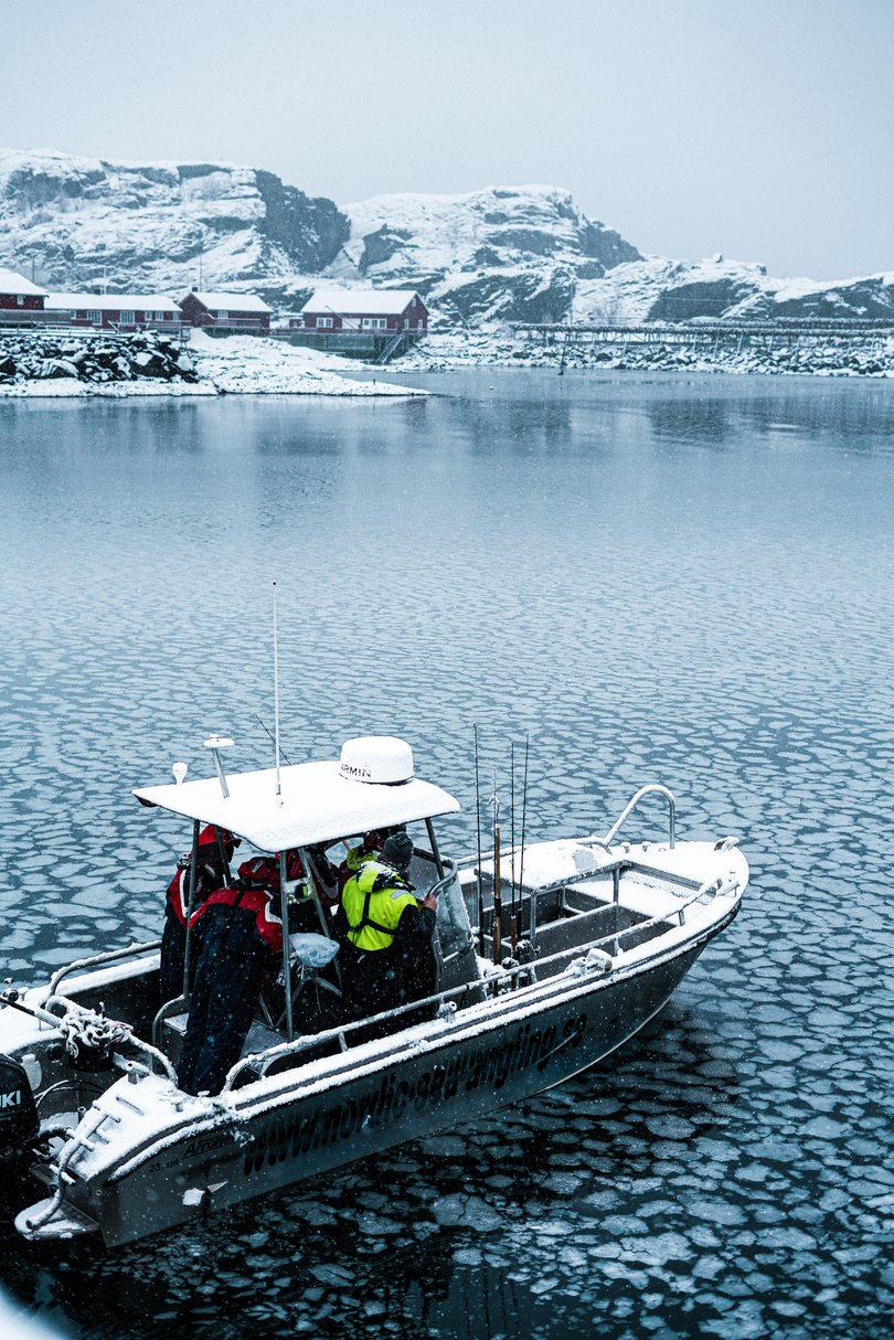 Days may be spent fishing while staying at Holmen Lofoten, Sørvågen in Norway.