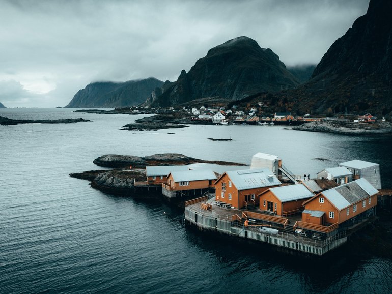 Holmen Lofoten, Sørvågen in Norway.