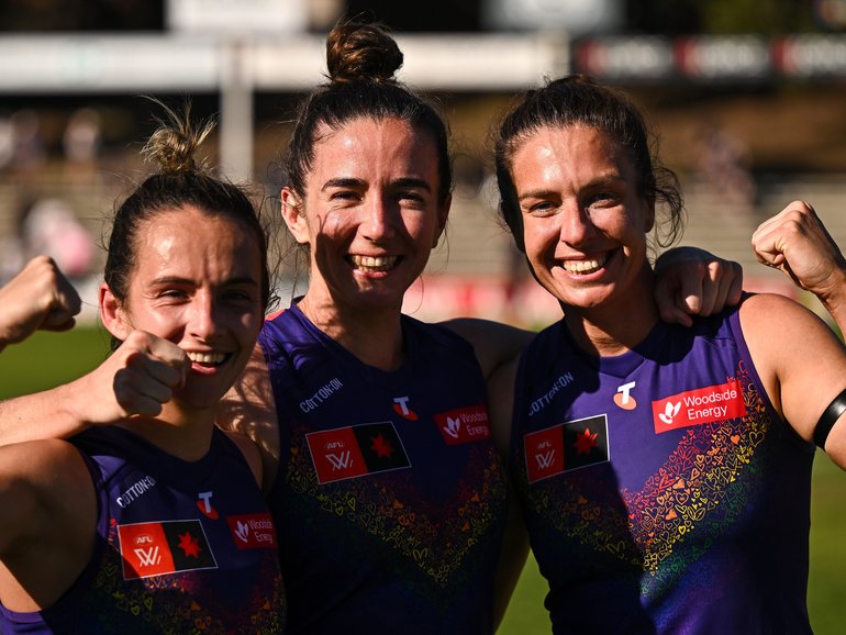 Ange Stannett, Laura Pugh and Ash Brazill.