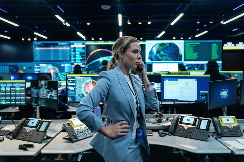 Rebecca Ferguson in A House of Dynamite.