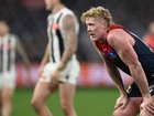 Melbourne midfielder Clayton Oliver seems likely to join GWS after proving elusive for Collingwood. (Joel Carrett/AAP PHOTOS)