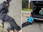 Three men aged 18, 19 and 26 have been identified after an alleged ‘kill team’ was intercepted en-route to an organised crime hit near a daycare centre.