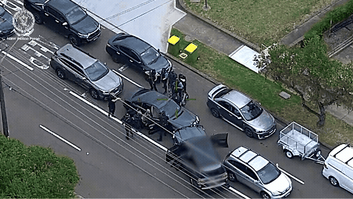 Police arrest three men they allege were part of a ‘kill team’.