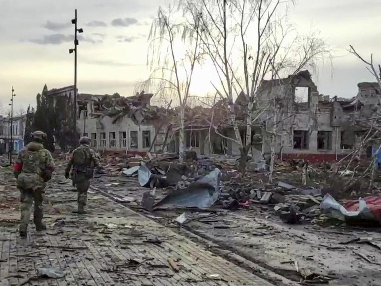 Vladimir Putin says Russian armed forces now have the strategic initiative in Ukraine.