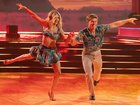 Robert Irwin with dance partner Whitney Carson. 