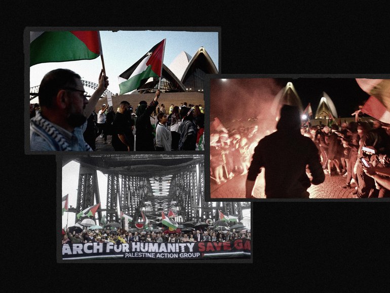 Judges grapple with the risk of a second Opera House protest.