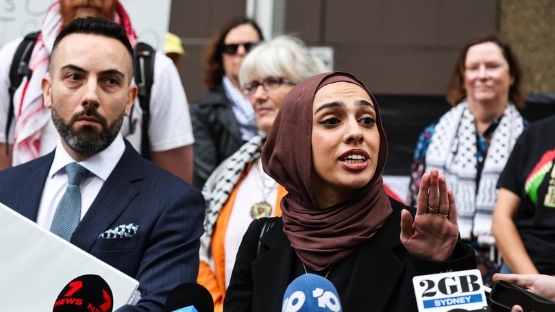 Palestine march supporter Amal Naser is battling the police over the Sydney Opera House march.