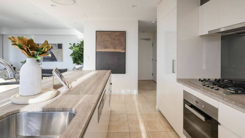 The contemporary kitchen. Pic: Suuplied.