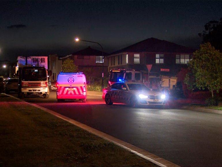 A man has been shot dead in Riverstone, Sydney.