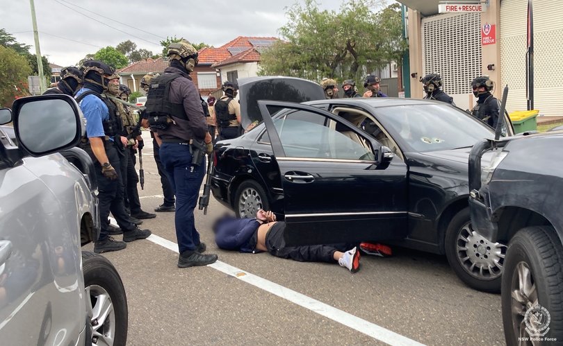 Tyrone Tuiluga Rio was arrested from a Mercedes.