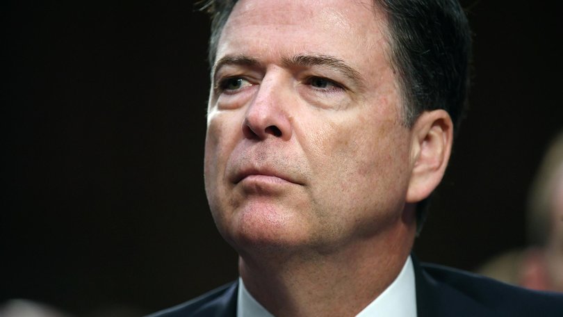 Former FBI Director, James B. Comey appears before the Senate Intelligence Committee on June 8, 2017.