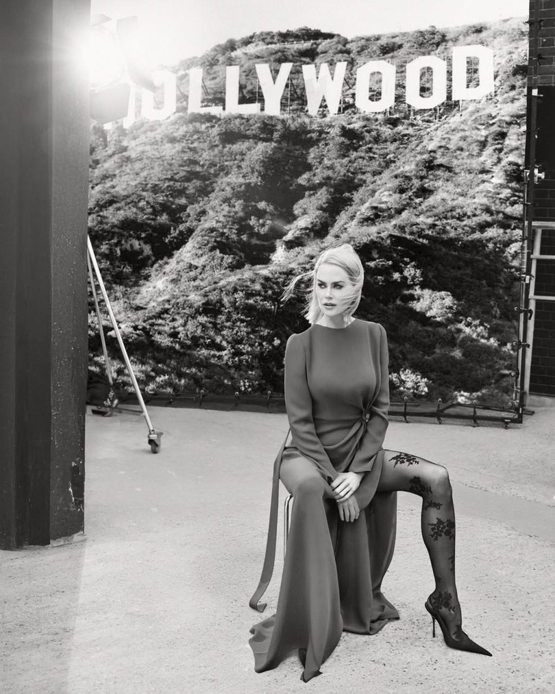 Nicole Kidman poses for Vogue.
