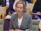 Treasury official Dr Louise Rawlings, the first assistant secretary of the tax analysis division during Senate Estimate hearings.
