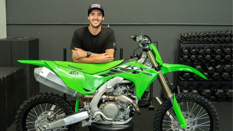 Joel Evans previously overcame a serious crash that nearly left him paralysed.