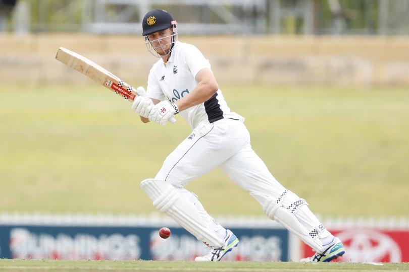 Cameron Green batting in Perth.