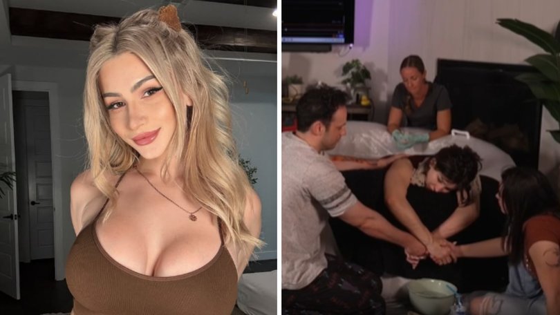 Twitch streamer Fandy livestreamed herself giving birth.