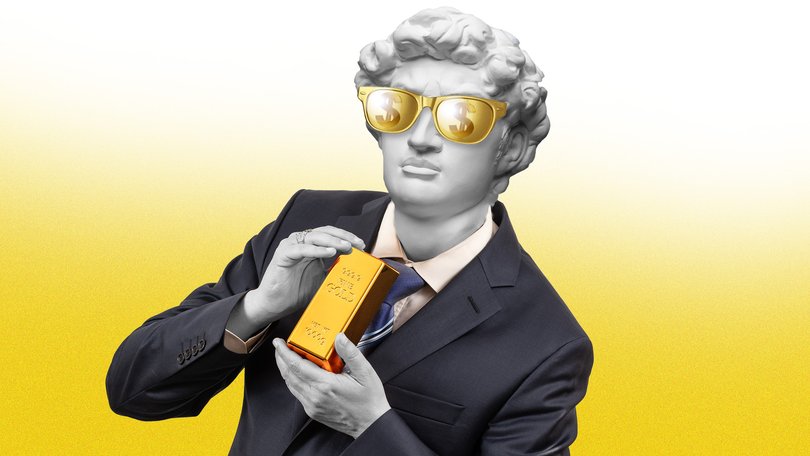 The price of gold is skyrocketing.