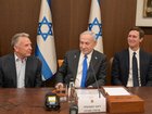 Israeli Prime Minister Benjamin Netanyahu has sat alongside Jared Kushner and US envoy Steve Witkoff.