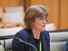 Reserve Bank of Australia governor Michele Bullock during Senate estimate hearings at Parliament House.