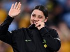 Sam Kerr is set to play her first game for the Matildas in nearly two years. 