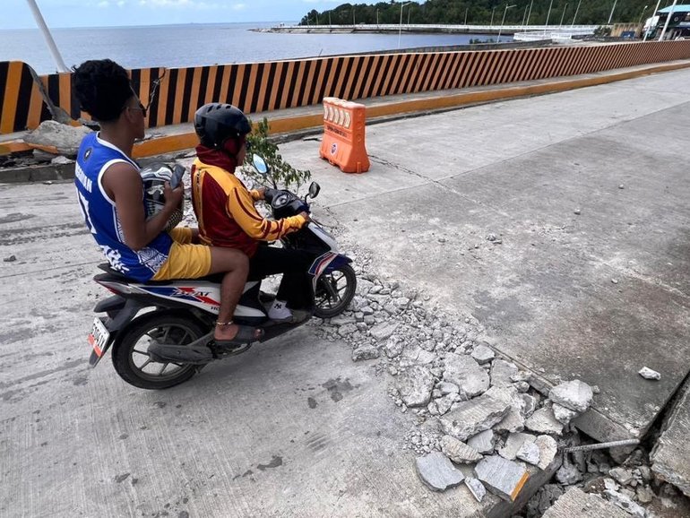 A tsunami warning has been issued for parts of the Philippines after an earthquake (file photo). (EPA PHOTO)